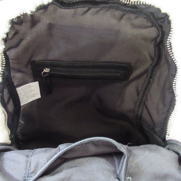 Madden Girl White Sherpa Backpack Midsize NWOT Sale - Picture 8 of 8